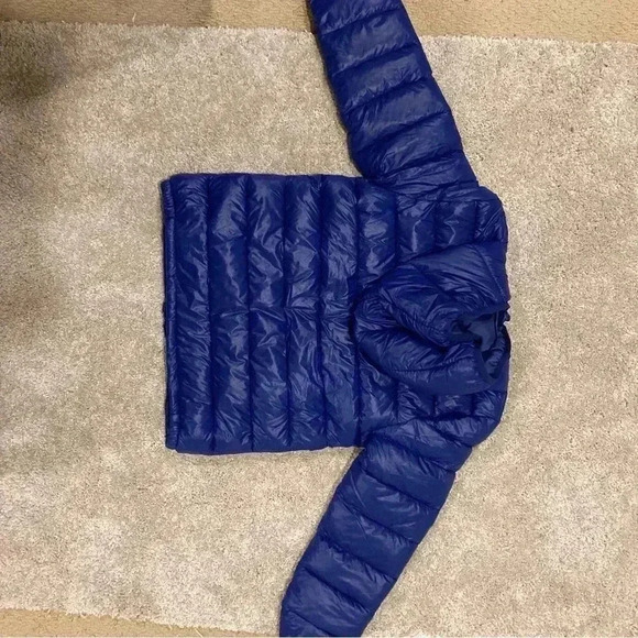 New Boys Kids Blue Puffer Jacket Coat Sz. Small NWT - Picture 7 of 10